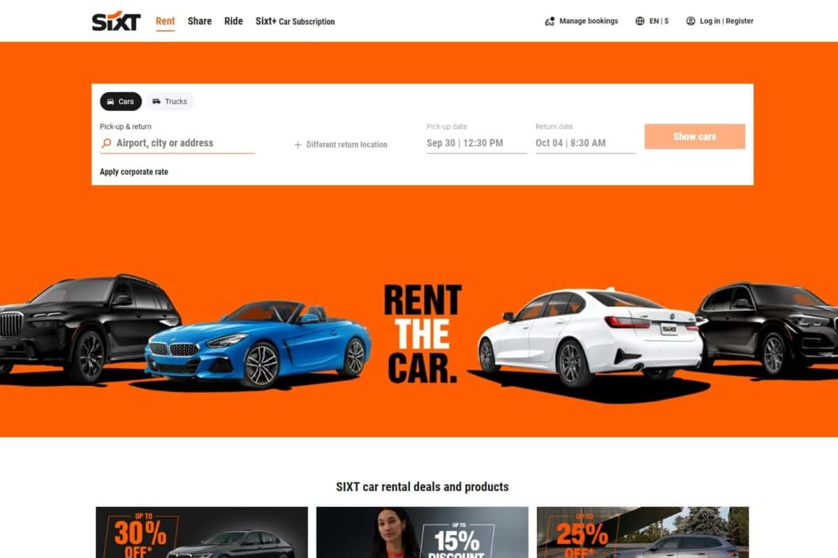 best website for car rentals