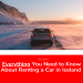 hiring a car in reykjavik iceland