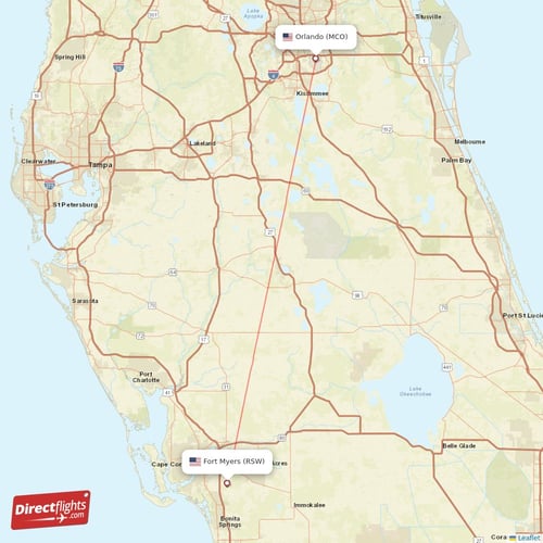 fort myers to orlando