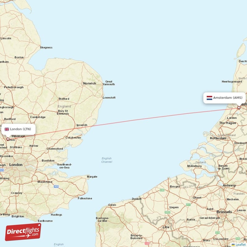 airfare london to amsterdam