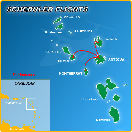 flights to antigua caribbean