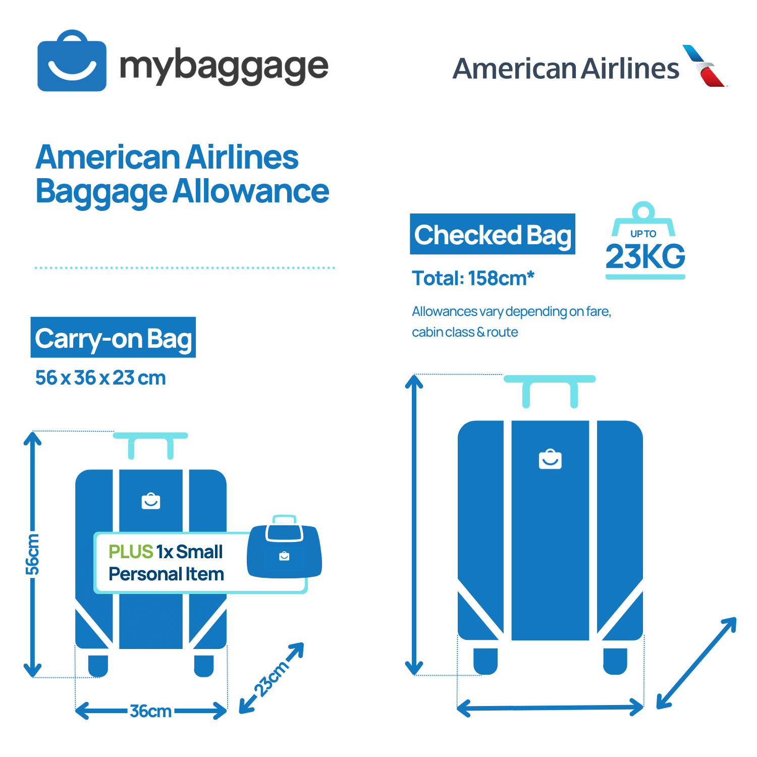 american airlines baggage policy