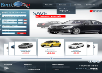 car hire website