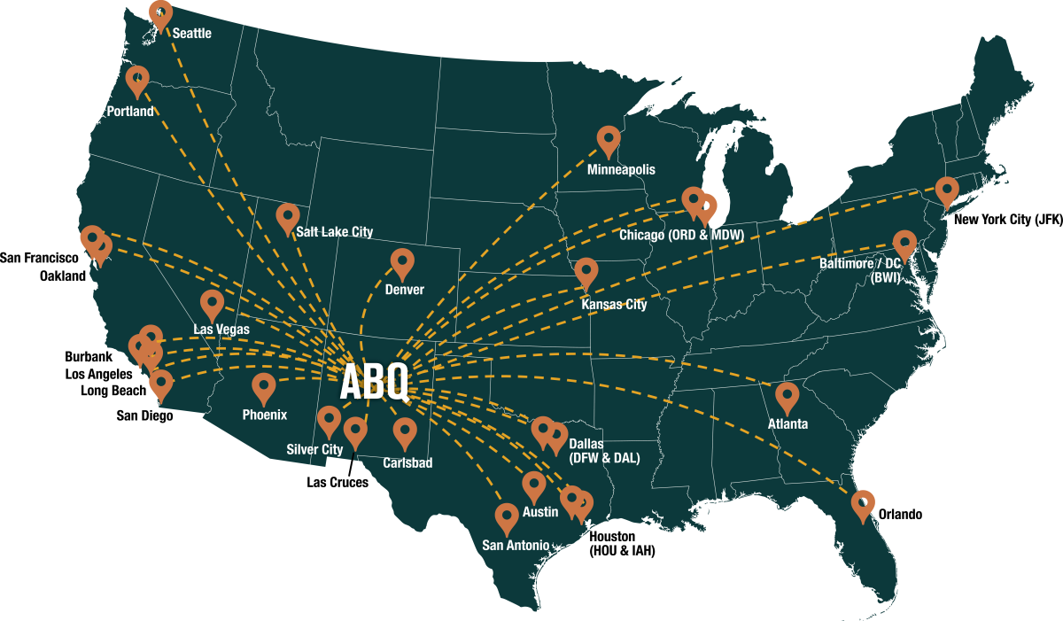flights to albuquerque