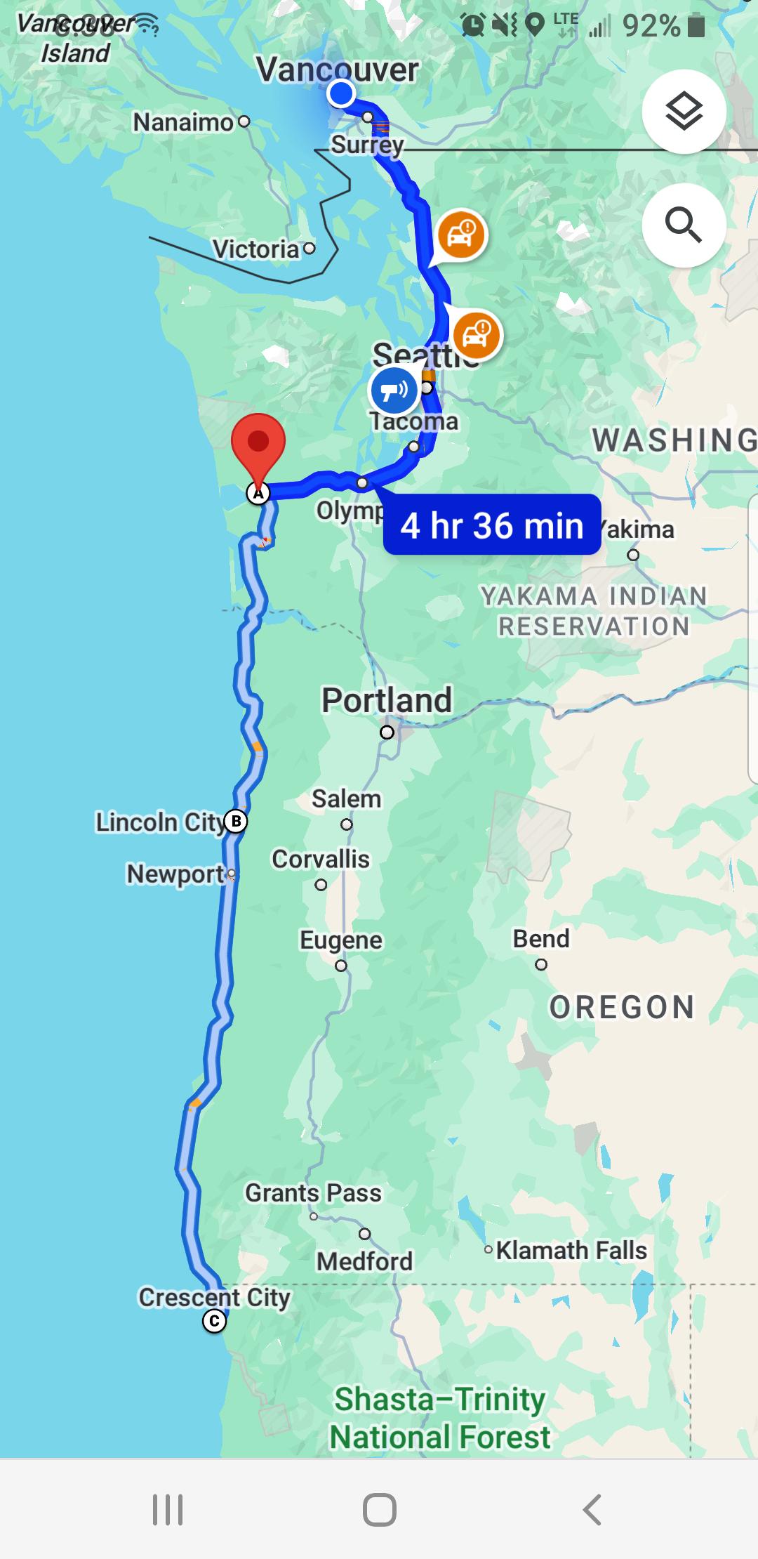 california vancouver