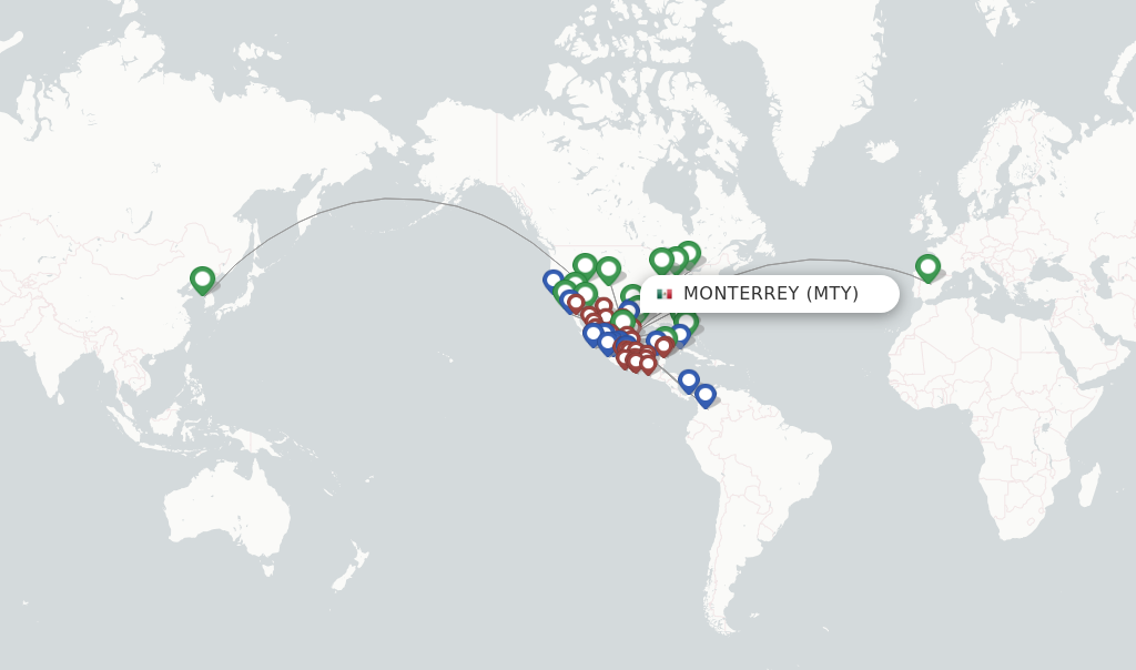 flights to monterrey