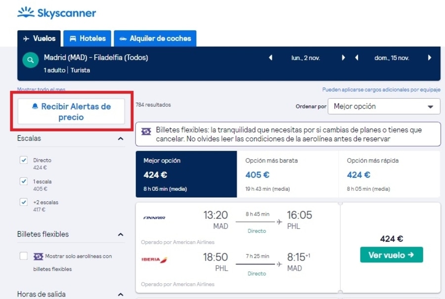 buscador vuelos baratos