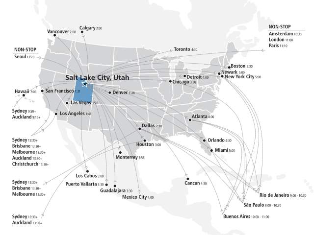 flights to park city