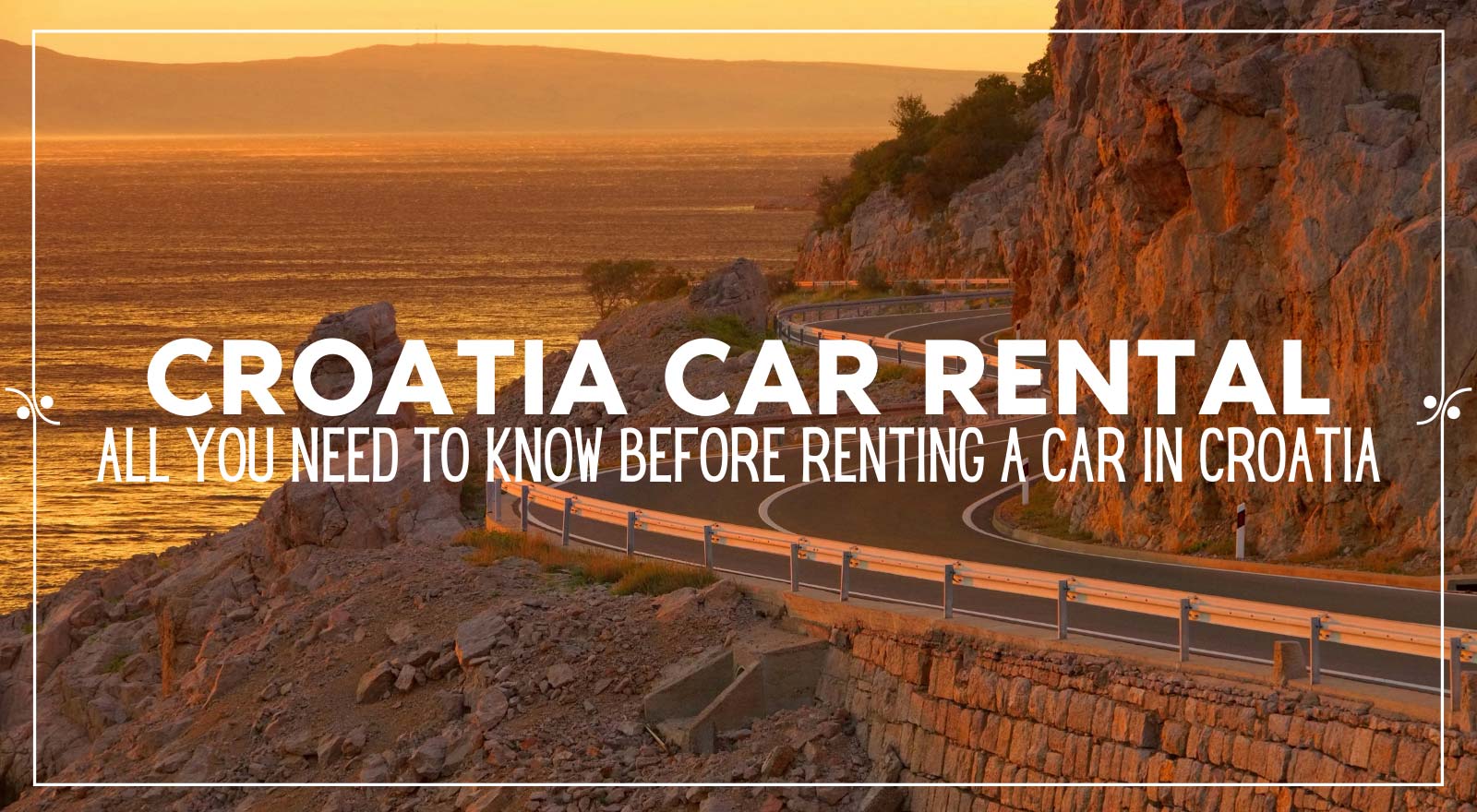 rental car croatia