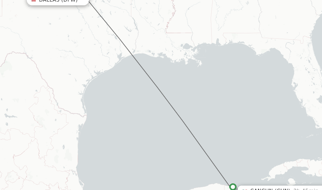 airfare from dfw to cancun