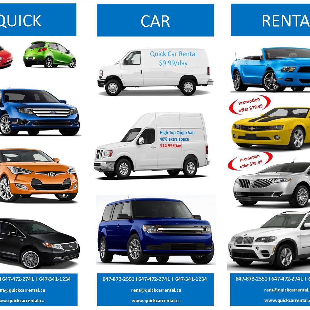 car rentals toronto