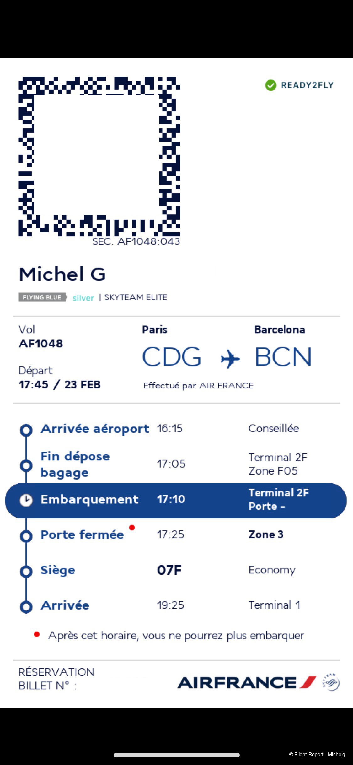 flight tickets from paris to barcelona