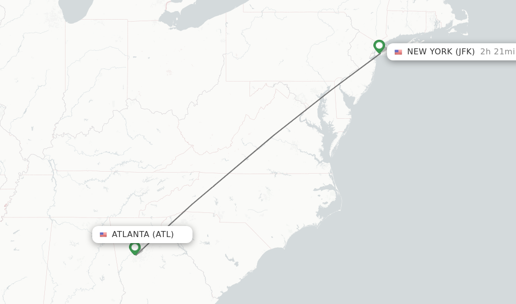 airfare atlanta to nyc