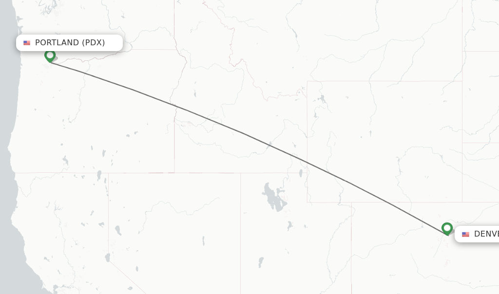 airfare portland to denver