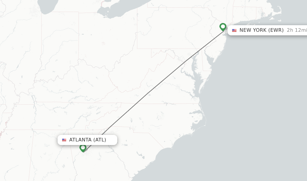 atlanta to new jersey