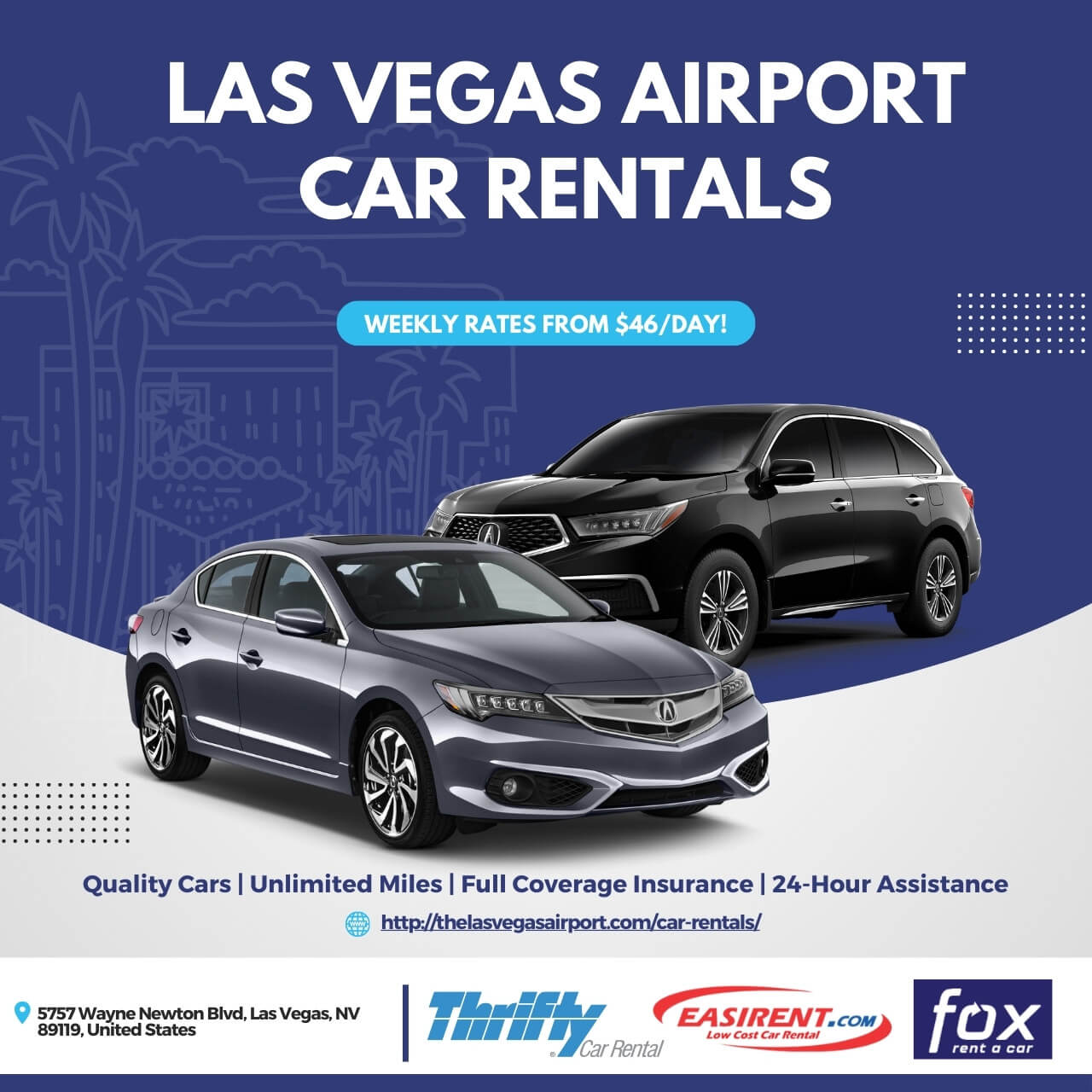 cheap car rental las vegas nevada