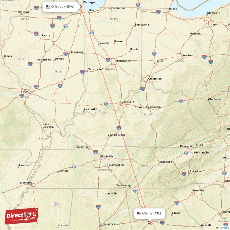 flights to chicago from atlanta