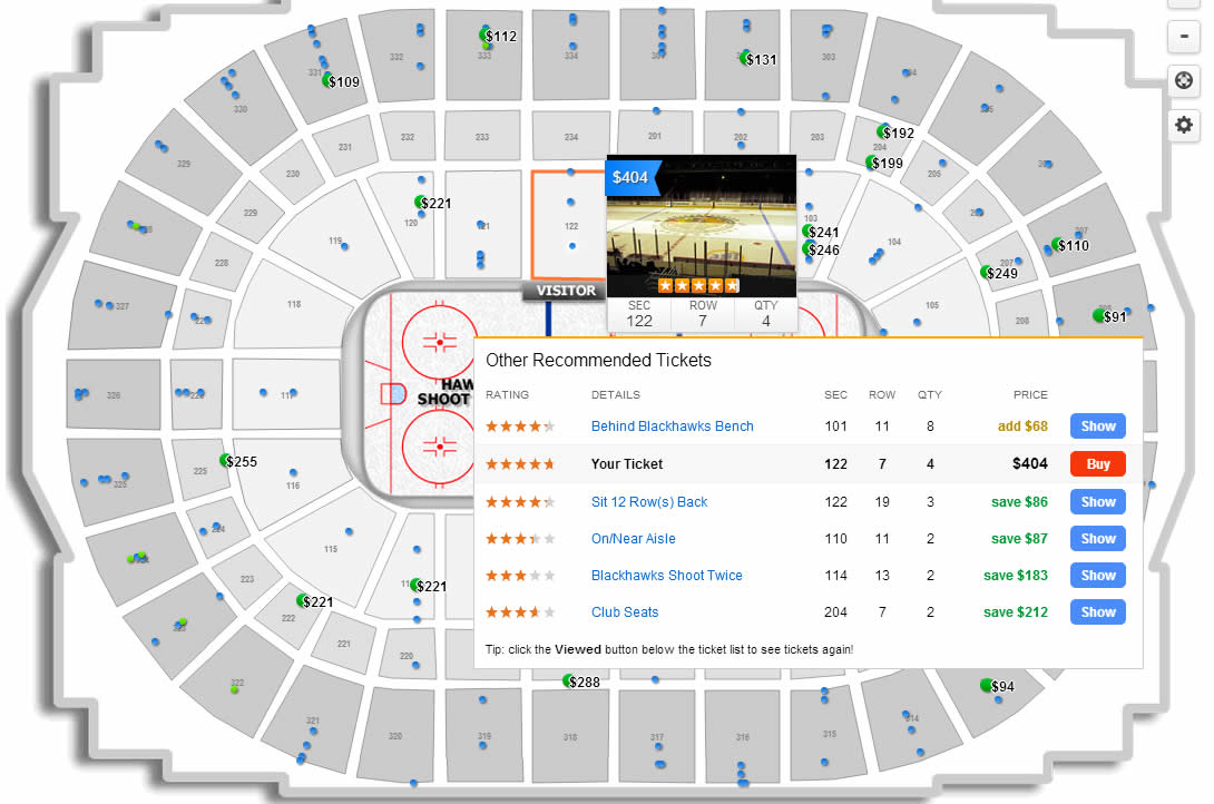 compare ticket prices