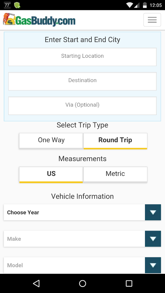 road trip calculator