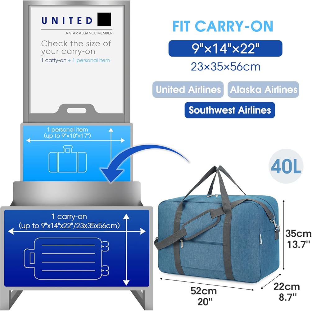 united carry on dimensions