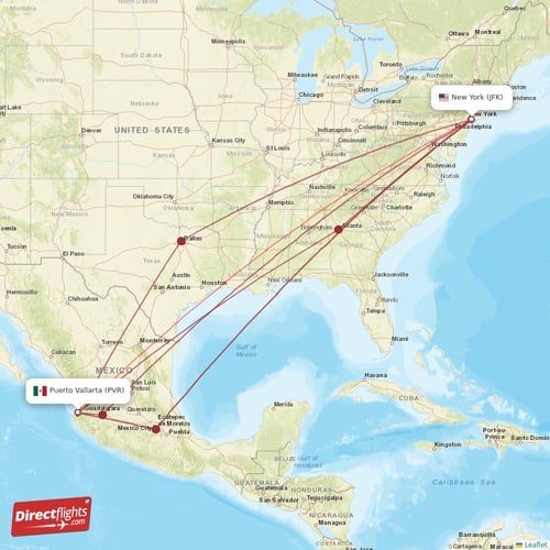 new york flights to cancun