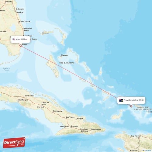 miami to turks and caicos