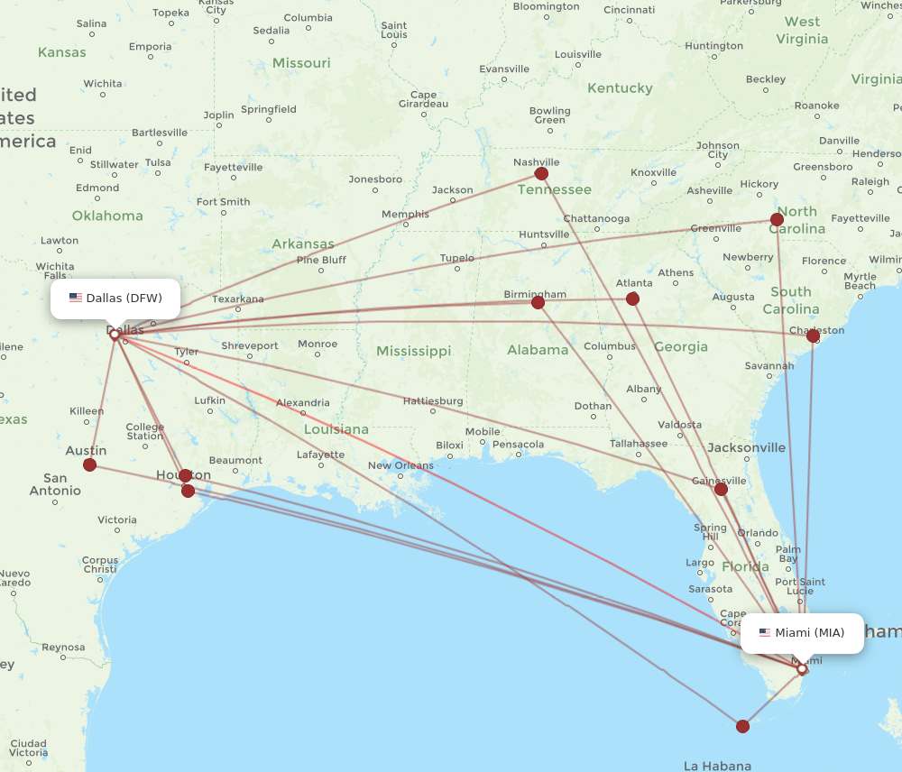 texas florida flights