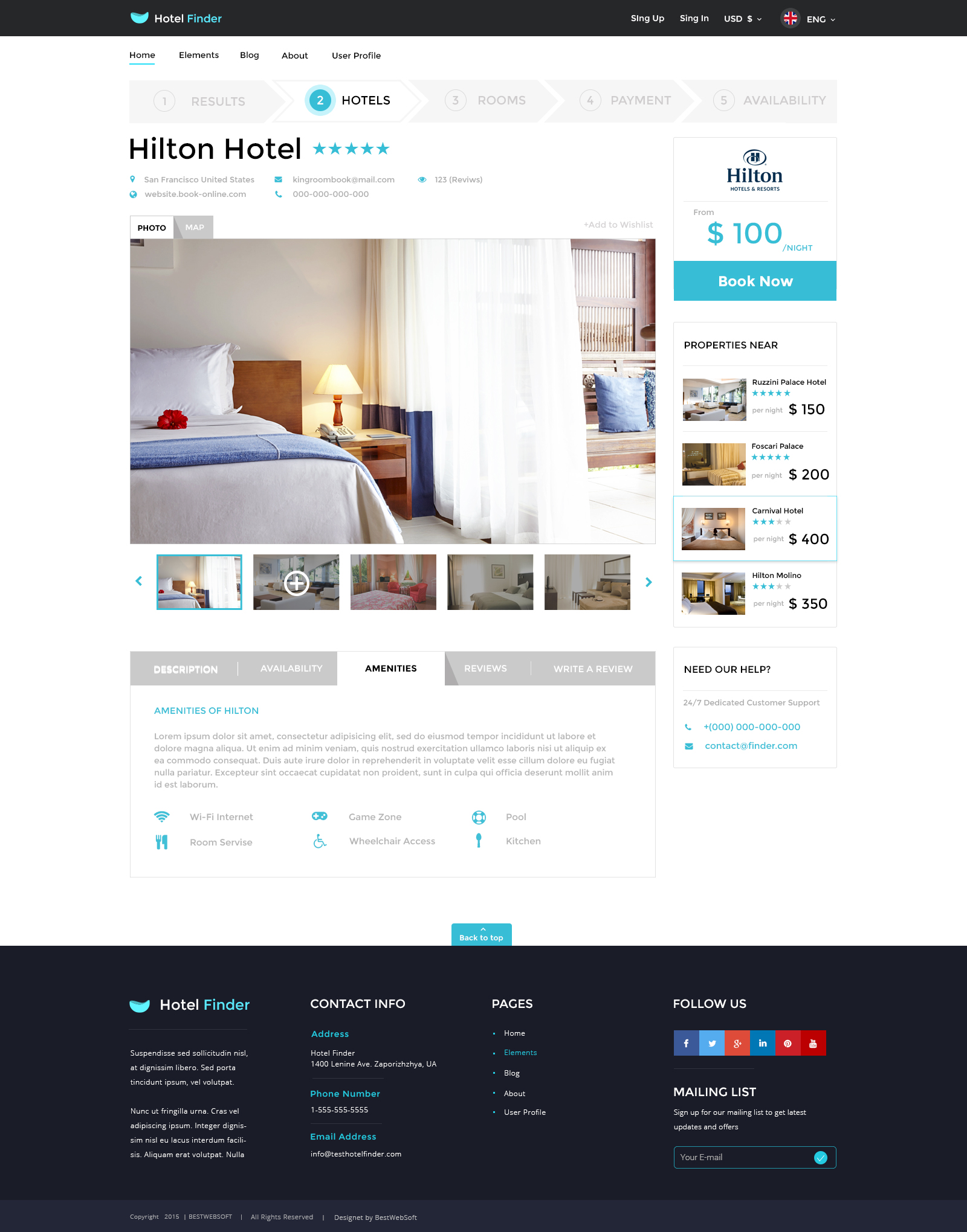 hotel finder websites