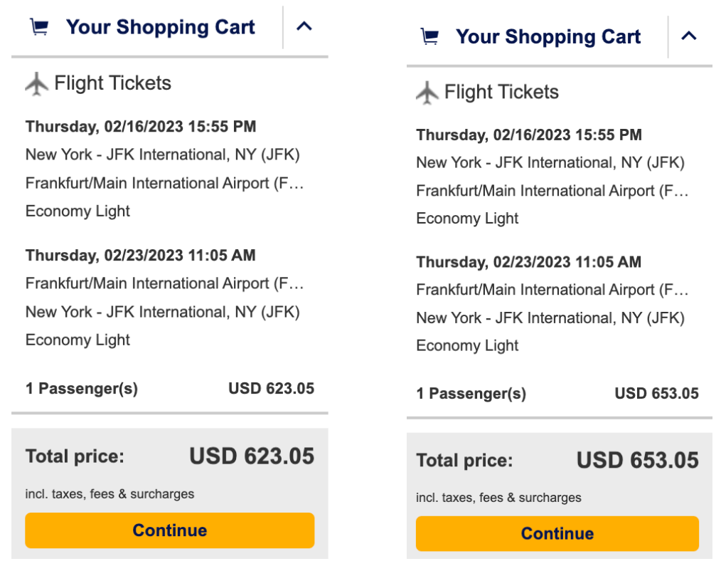 student discount flights