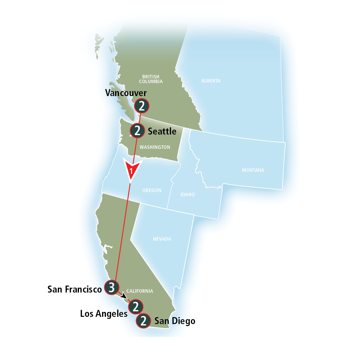 california vancouver