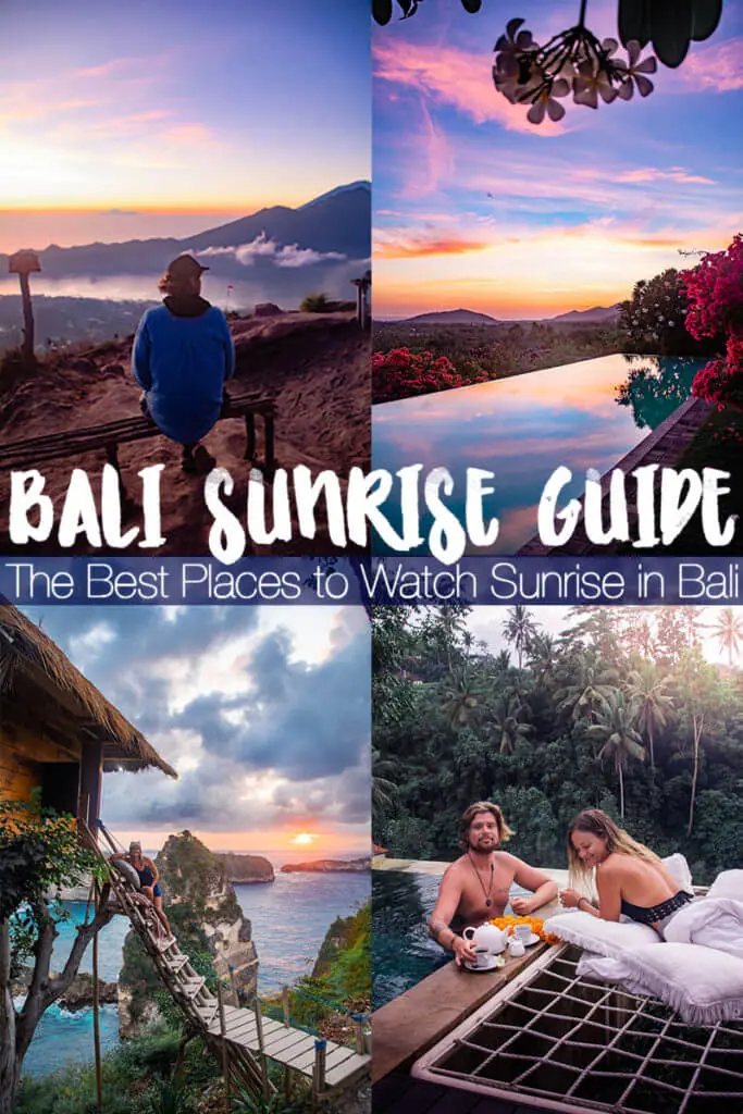6 Perfect places to watch the sunrise in Bali while you honeymoon