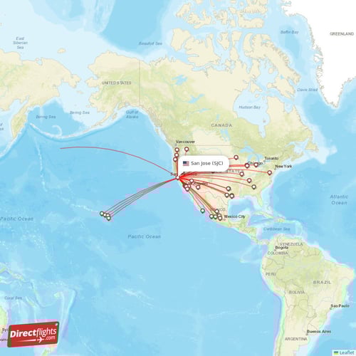flights to san jose usa