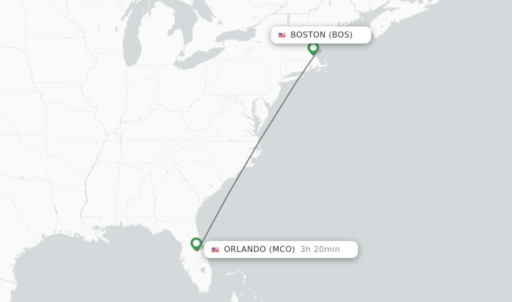 flights from boston to orlando