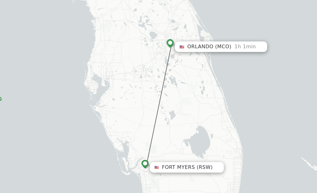 fort myers to orlando