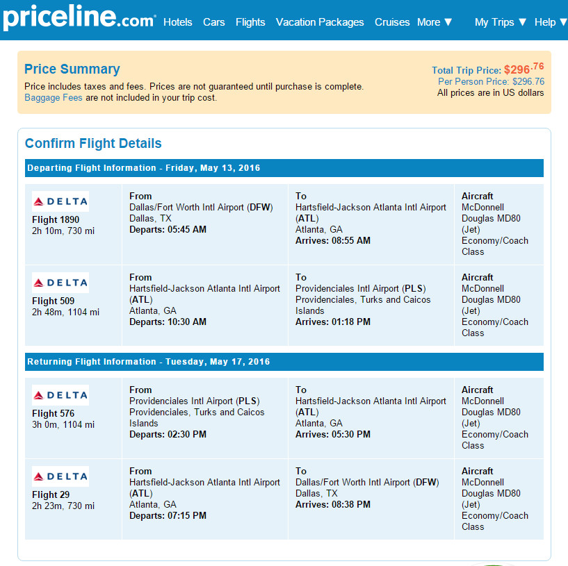 cheap flights to turks and caicos