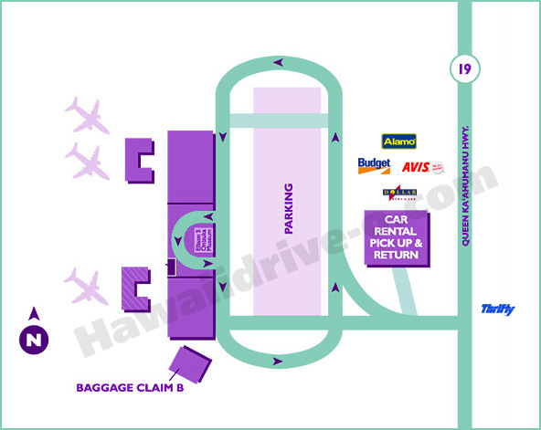 car hire kona airport hawaii