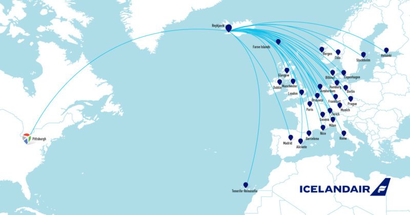 flights to iceland europe