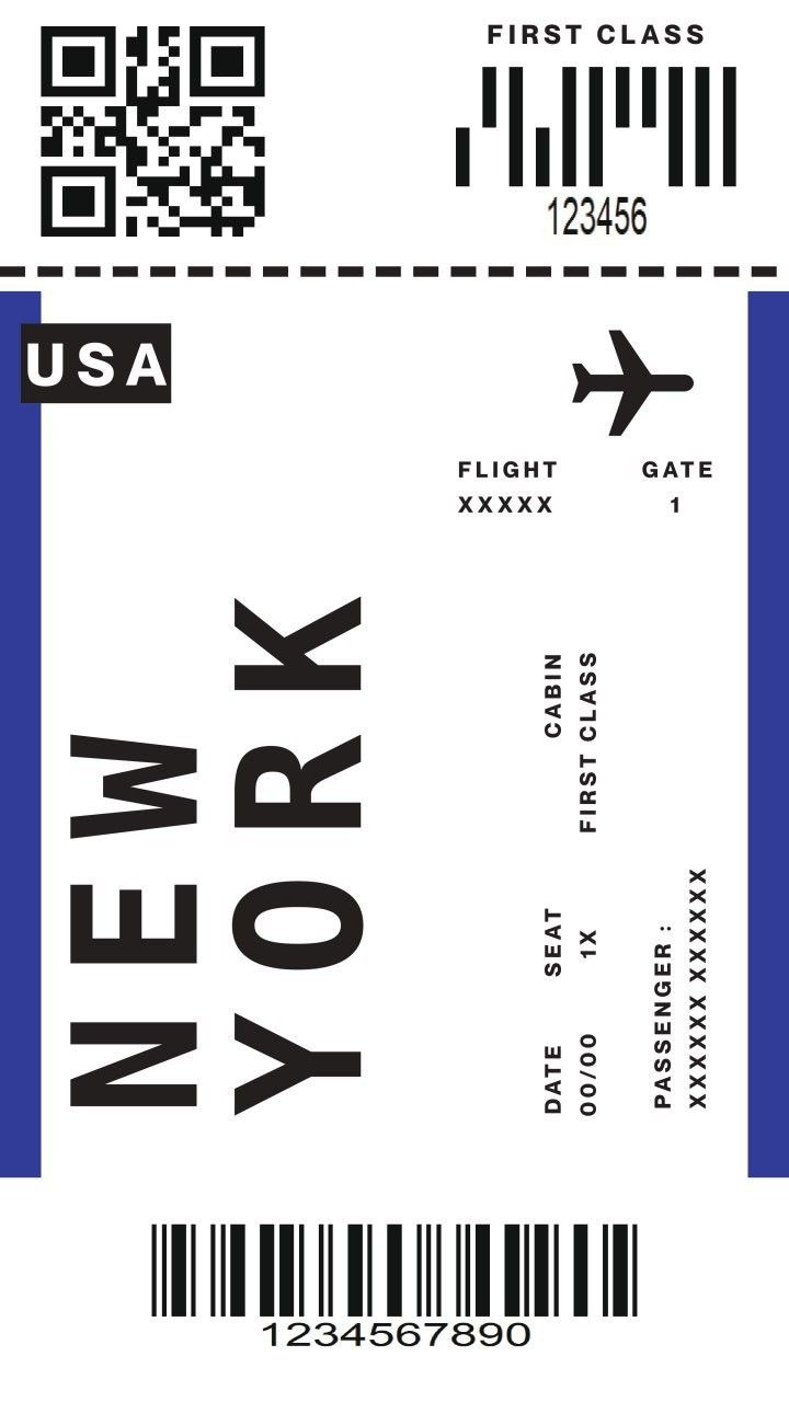 air ticket for new york