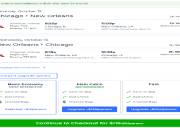 chicago to new orleans