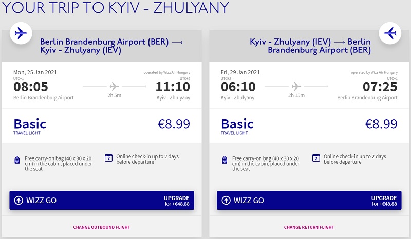flight tickets to ukraine
