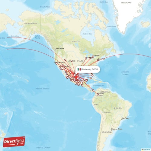 flights to monterrey
