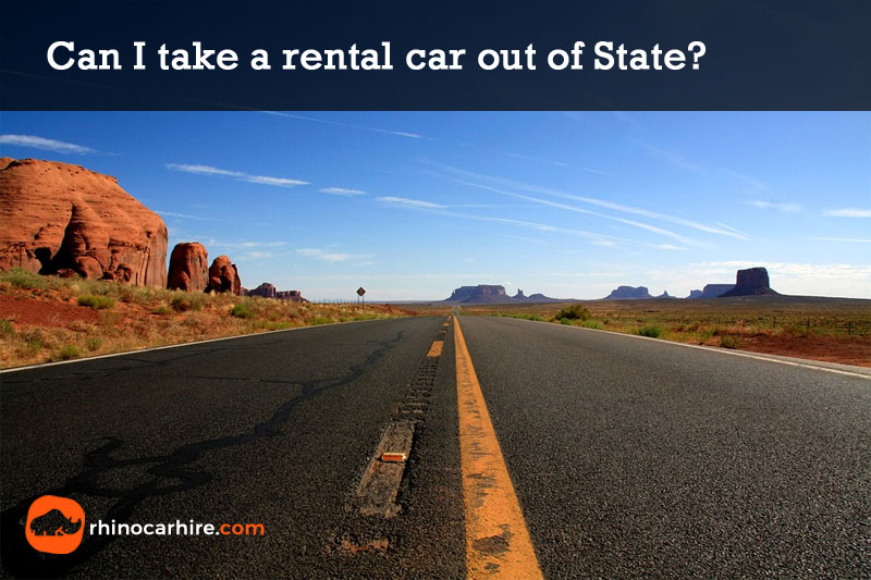 can you take a rental car out of state