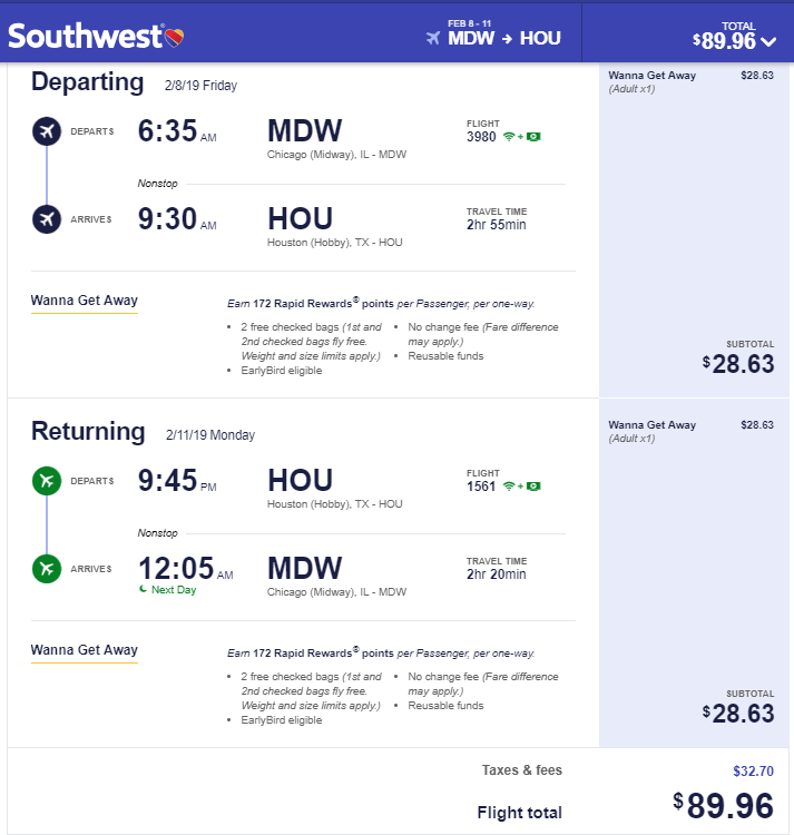 airline tickets from chicago to texas