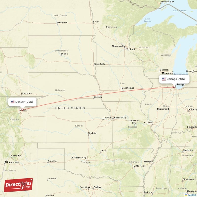 flights from denver to chicago