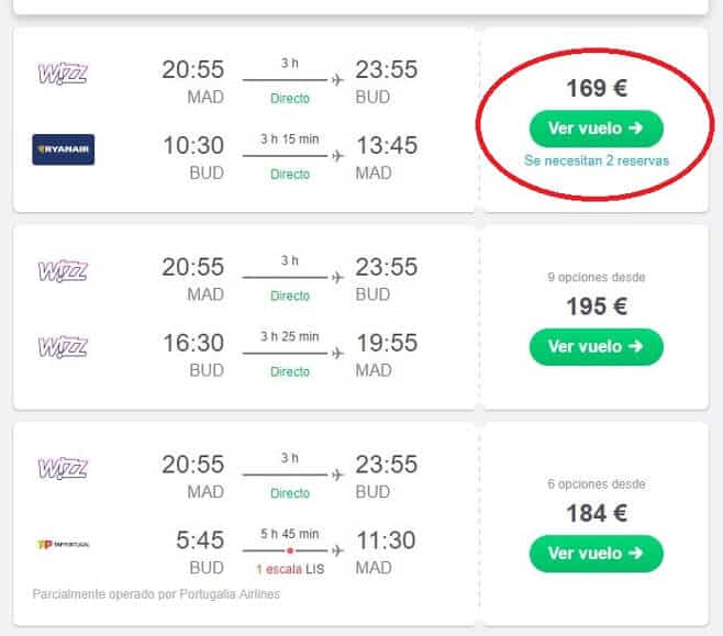vuelos baratos a españa