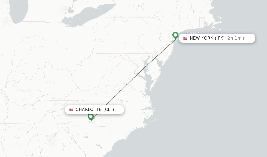 flights from charlotte nc to ny