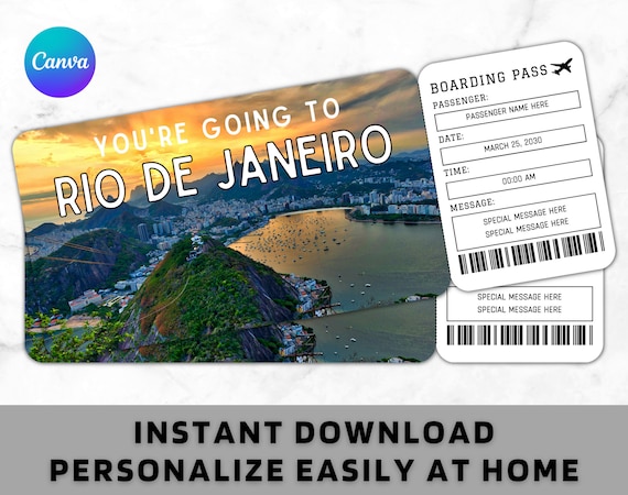 air ticket to rio de janeiro