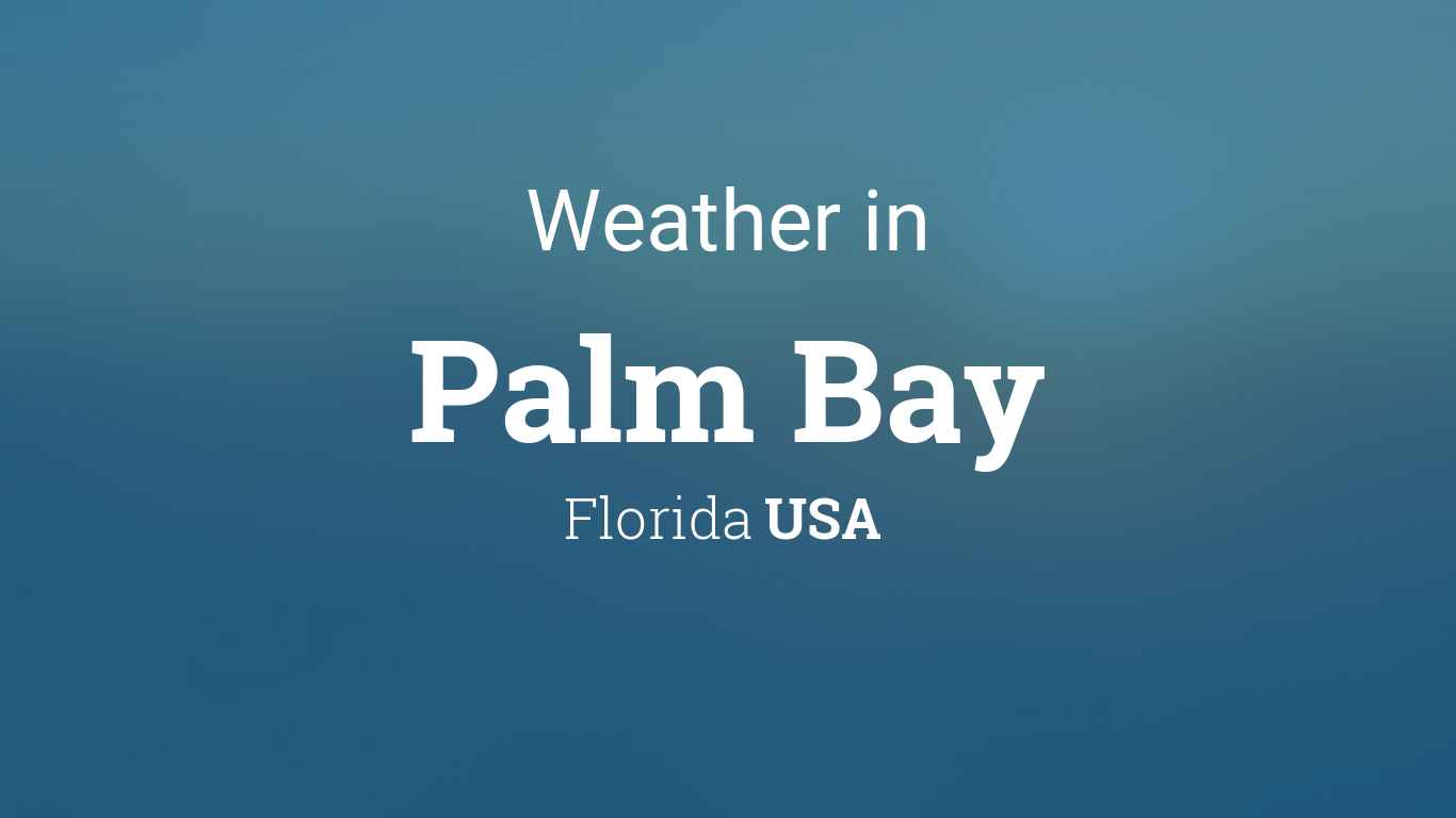 palm bay fl weather