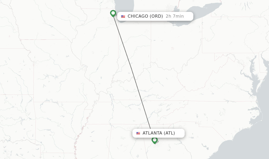 atlanta to chicago flights