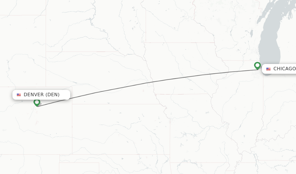 flights from denver to chicago
